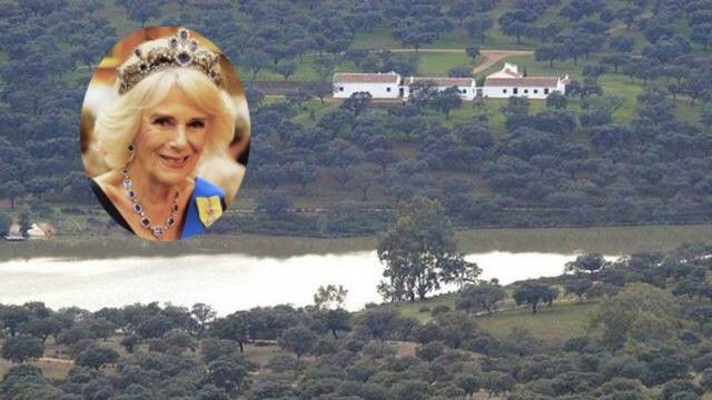 Montaje con la Reina Camila y La Garganta.