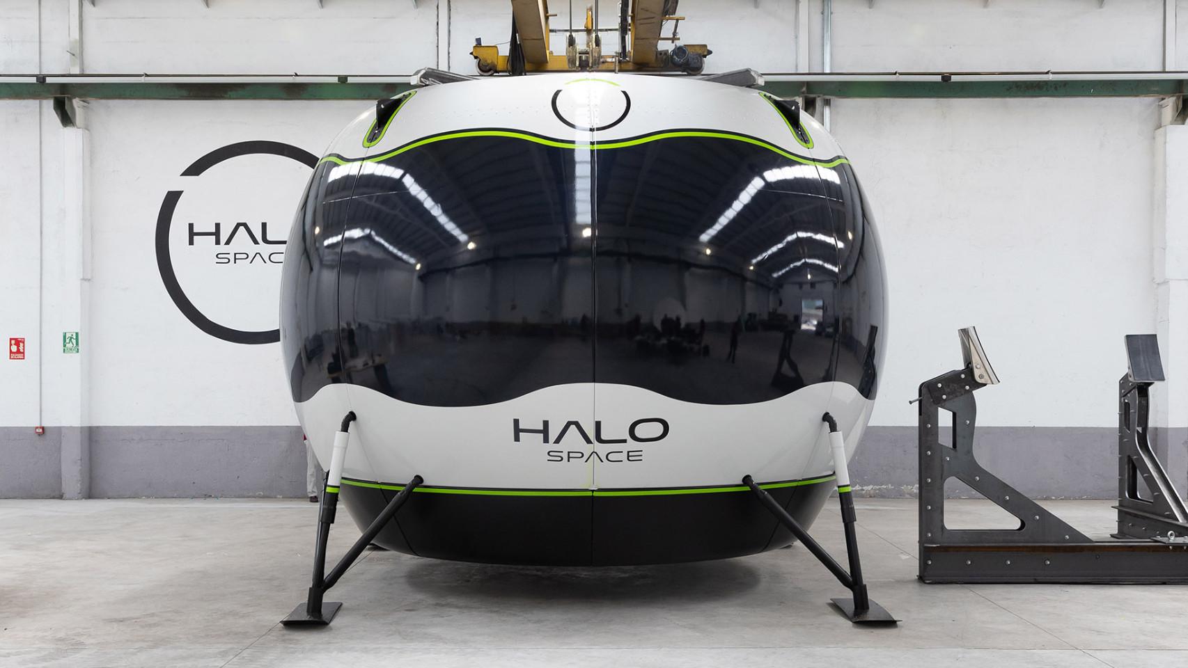 Prototipo de la cápsula de HALO Space