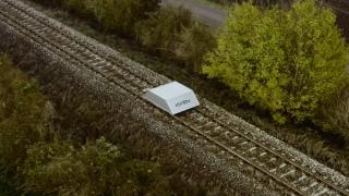 El tren de levitación magnética de IronLev.