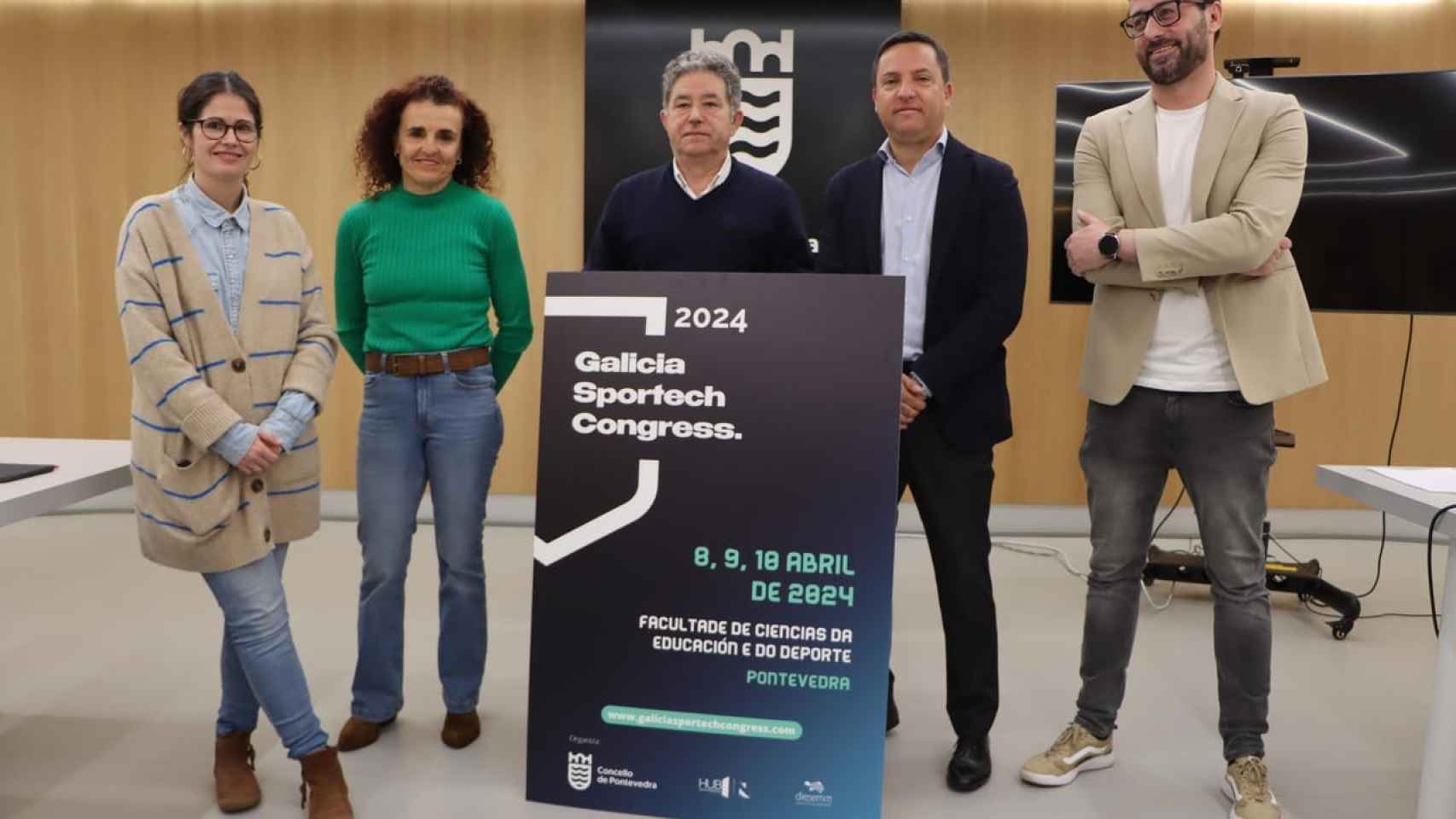 Presentación del Galicia Sportech Congress 2024.