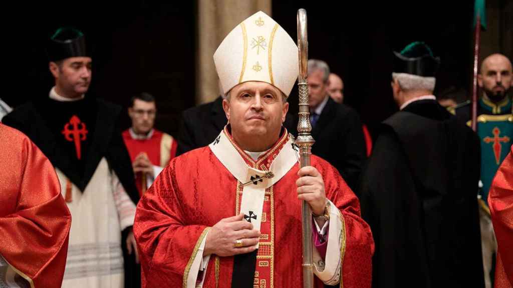 Mons. Francisco José Prieto, arzobispo de Santiago de Compostela.