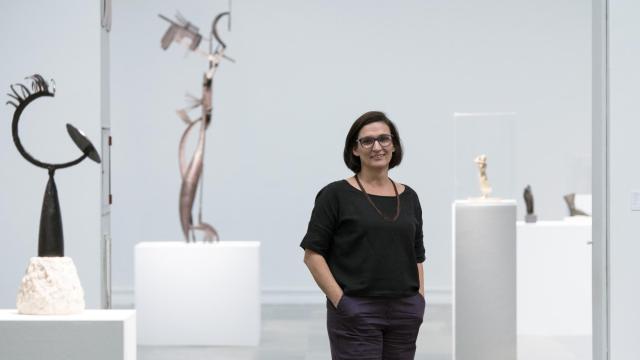 Nuria Enguita en el IVAM.