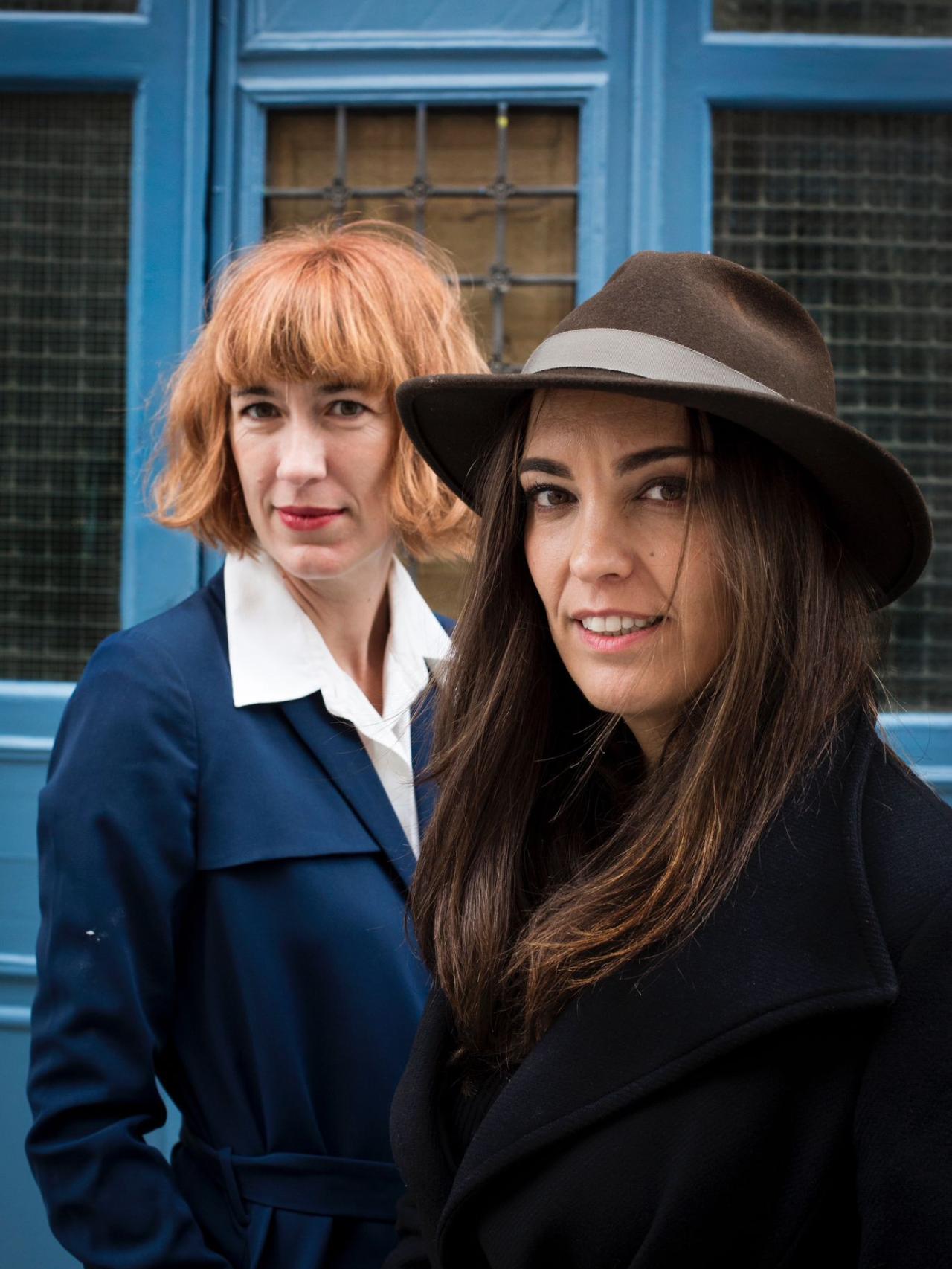 Marta G. Aller y Ana Schulz, responsables del pódcast 'Pausa'.