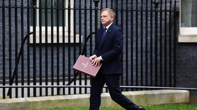 Secretario de defensa de Reino Unido, Grant Shapps, en una foto de archivo.