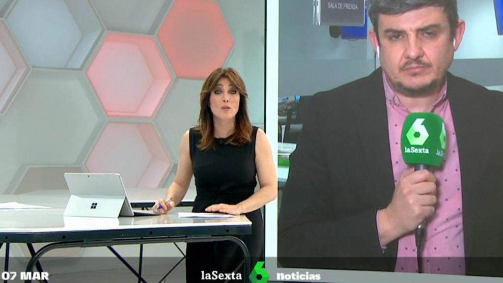 Helena Resano en 'laSexta Noticias'.