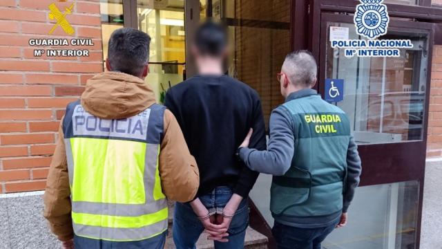 La detención del sospechoso.