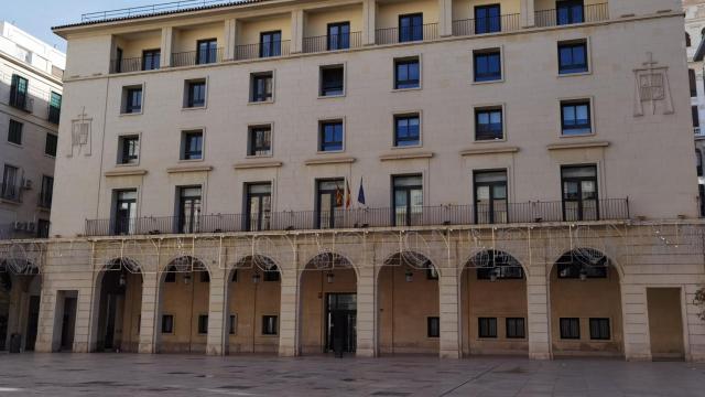 Una vista de los juzgados de Alicante.