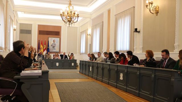 Pleno del Ayuntamiento de Guadalajara.