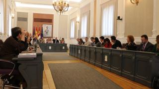 Pleno del Ayuntamiento de Guadalajara.