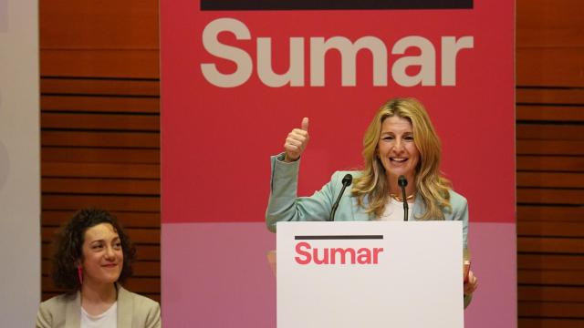 La vicepresidenta segunda, ministra de Trabajo y líder de Sumar, Yolanda Díaz, el 4 de marzo en Bilbao.