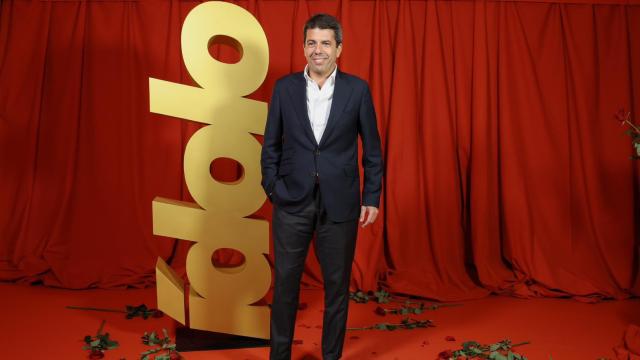 Carlos Mazón, en los premios Ídolo en Madrid. EE