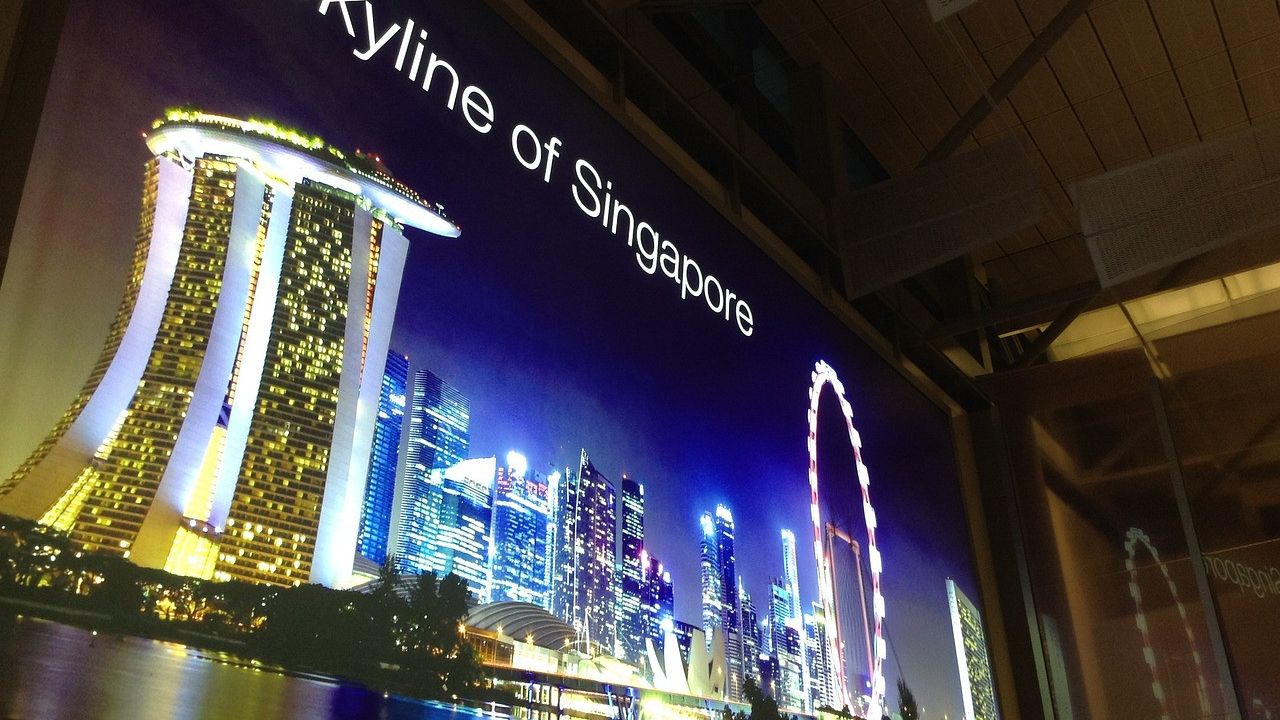 Aeropuerto Internacional de Singapur.