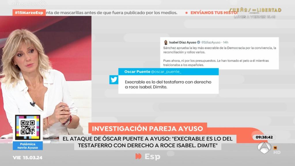 Susanna Griso en 'Espejo Público'.