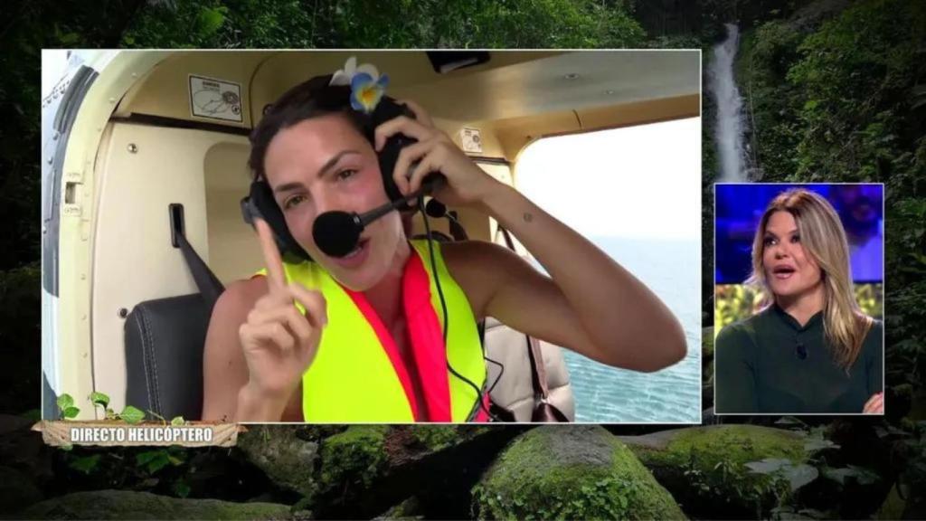 Laura Matamoros y Makoke en 'Supervivientes'.