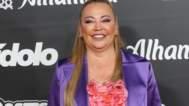 Belén Esteban en la alfombra roja de los Premios Ídolo 2024.