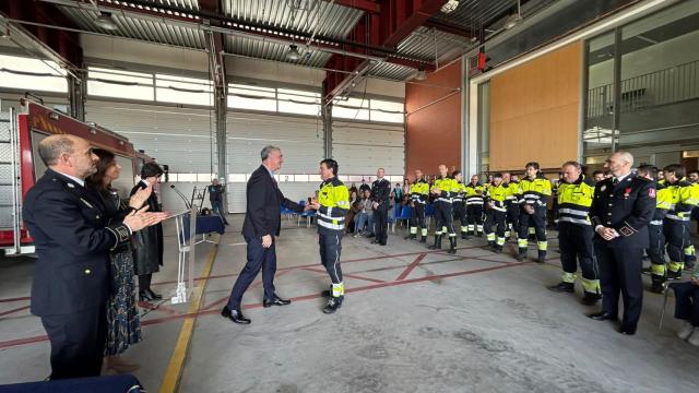 Un homenaje a los Bomberos de Segovia