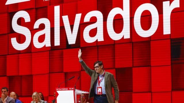 Salvador Illa, este fin de semana durante el Congreso del PSC que le ha ratificado como candidato a la Presidencia de la Generalitat.
