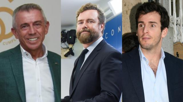 José Luis López, 'el Turronero', Iván Espinosa de los Monteros e Íñigo Onieva.