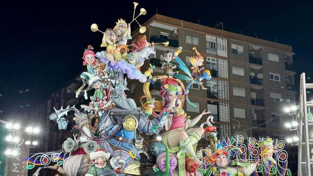 La falla L'Antiga de Campanar. Jorge Gil / EP