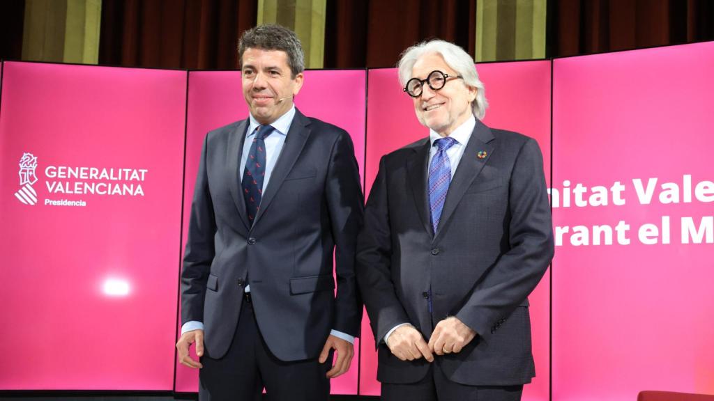 Carlos Mazón y Josep Sánchez Llibre. Efe