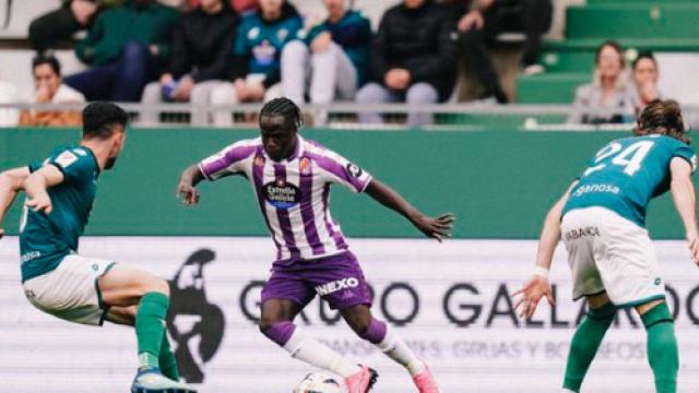 Partido entre Real Valladolid y Racing de Ferrol