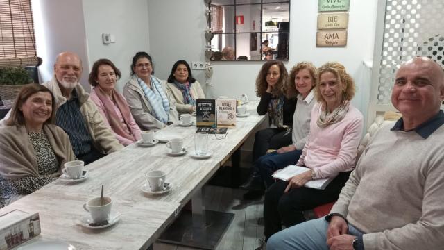 Una reunión de 'Death Cafe' en Madrid.