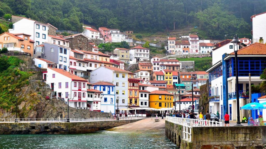 Vista de Cudillero.