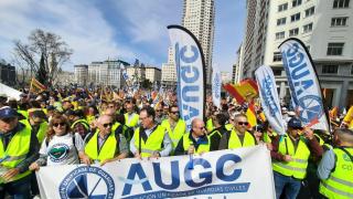 La manifestación reunió a 40.000 personas, según las organizaciones.