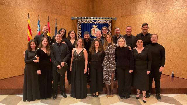 El coro Voces Líricas del Mediterráneo.