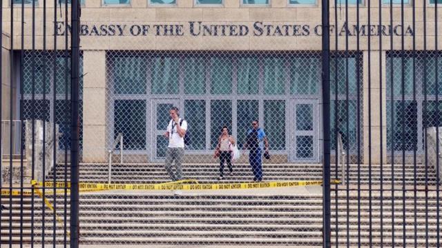 Embajada de Estados Unidos en La Habana.