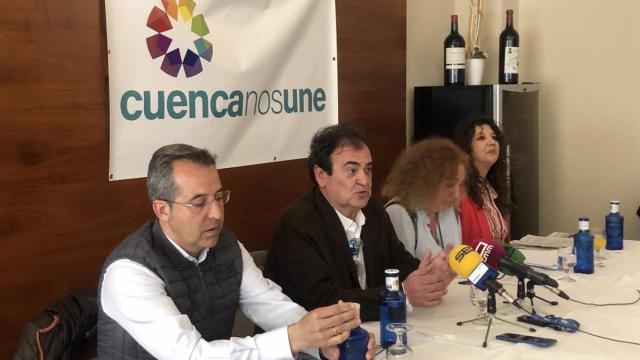 Isidoro Gómez Cavero en una rueda de prensa.