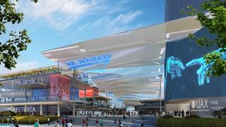 Infografía del futuro campus de la Alfonso X el Sabio en Málaga.