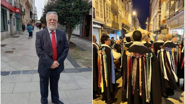 Pedro Blanco, presidente de la coordinadora de rondallas de Ferrol