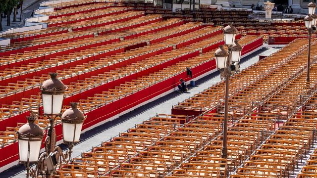 Palcos de la Plaza de San Francisco