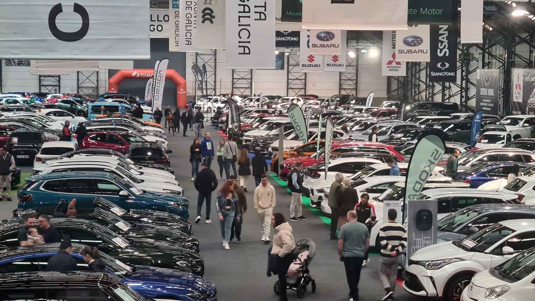 Salón Motorocasión Vigo, en su edición de marzo de 2024.
