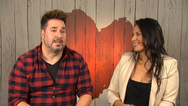 Iván y Maritza en ‘First Dates’.