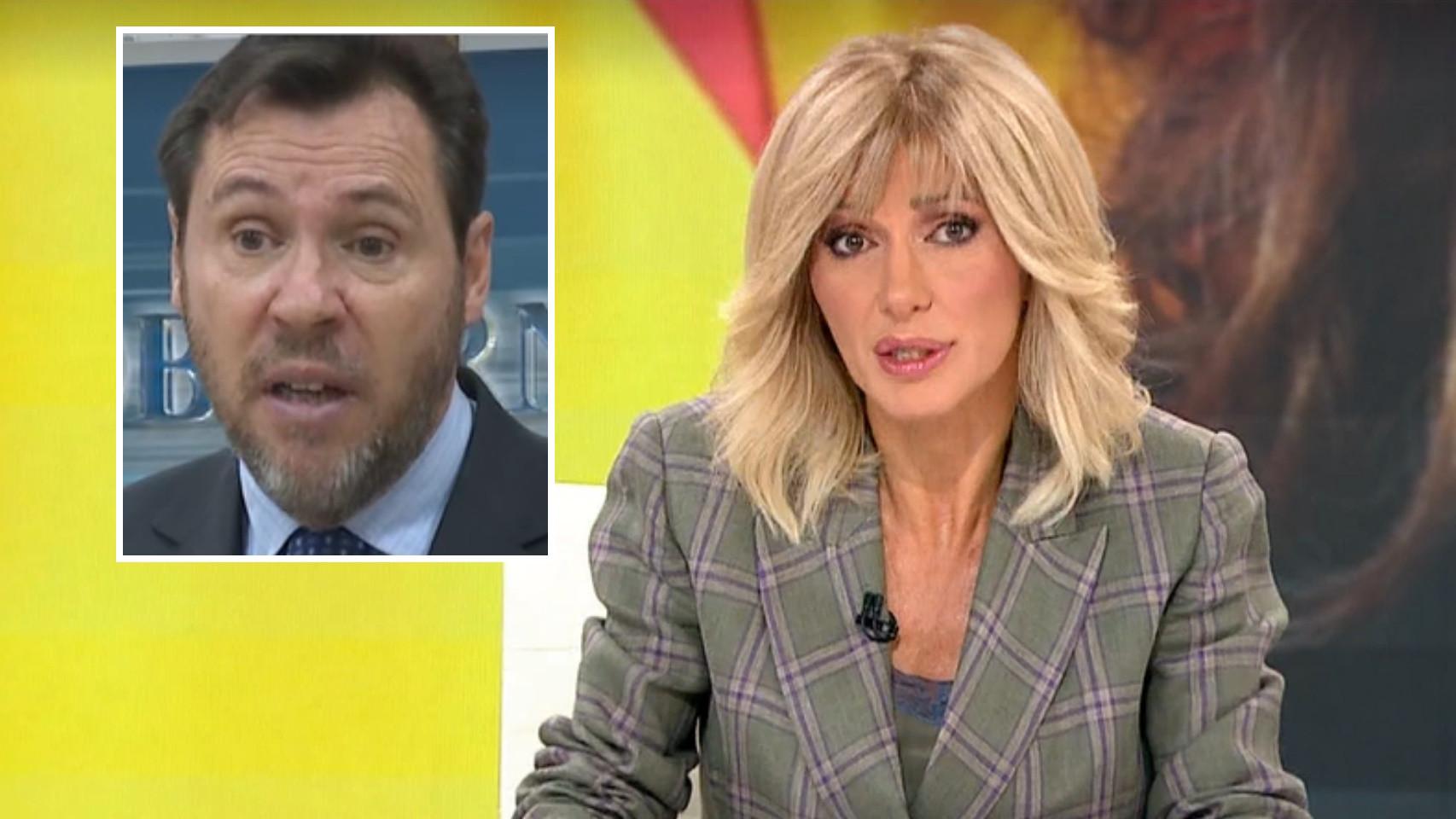 No funciona así: Susanna Griso afea la actitud del Óscar Puente, el ministro que está en todas las broncas