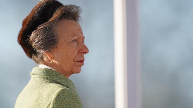 La princesa Ana, en una imagen de diciembre de 2021.