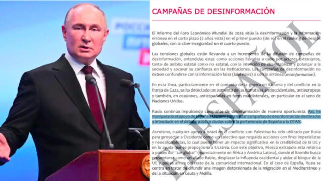 Fragmento del Informe Anual de Seguridad Nacional 2023.