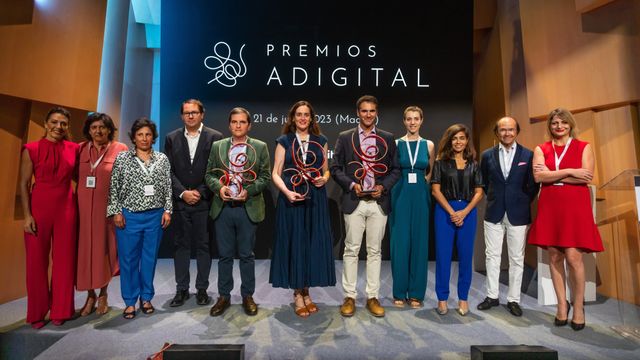 Los ganadores de la anterior edición de los premios Adigital.