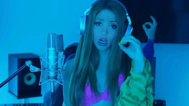 Fotograma del videoclip de la canción de Shakira y Bizarrap.
