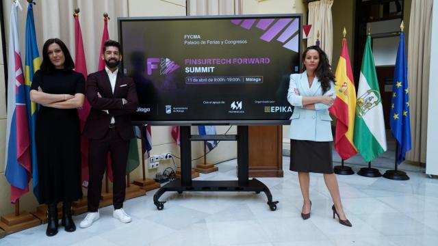 Presentación del segundo encuentro Finsurtech Forward Summit, que tendrá lugar en Málaga.