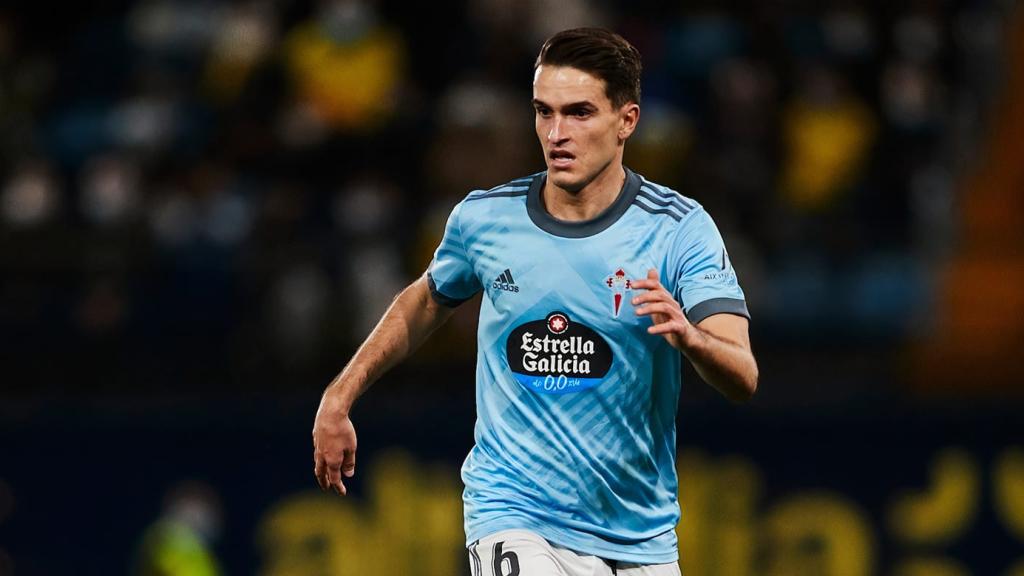 El futbolista Denis Suárez cuando vestía la camiseta del Celta.
