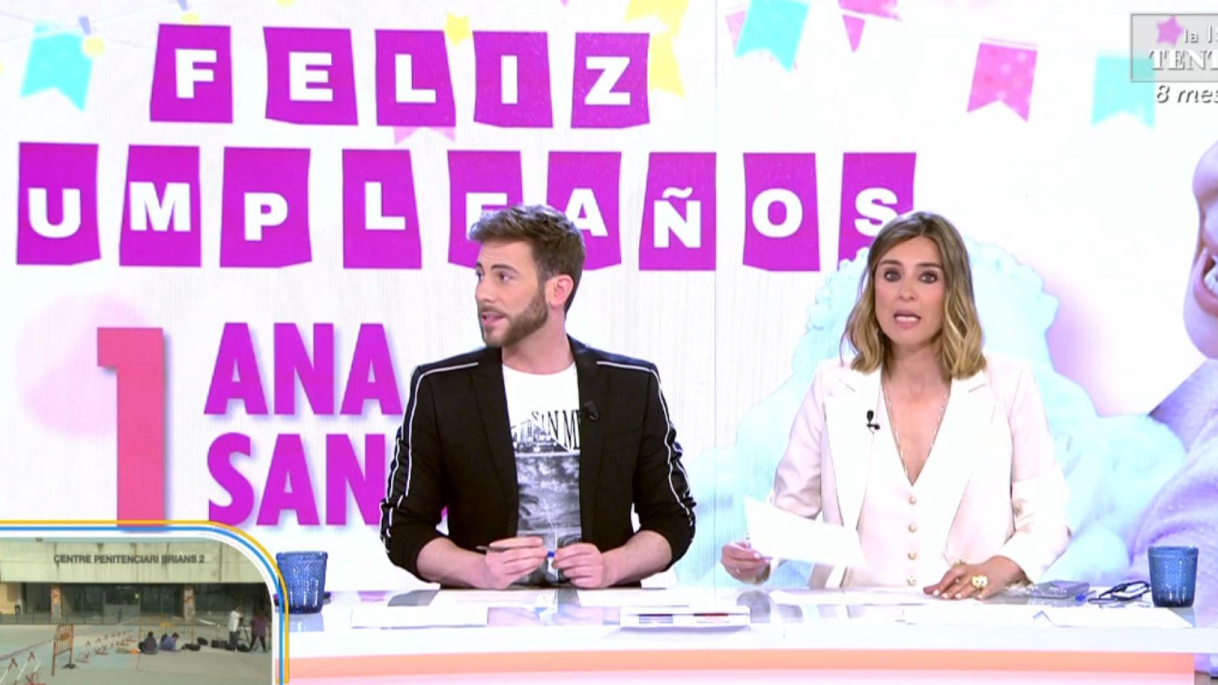 Sandra Barneda en 'Así es la vida'.