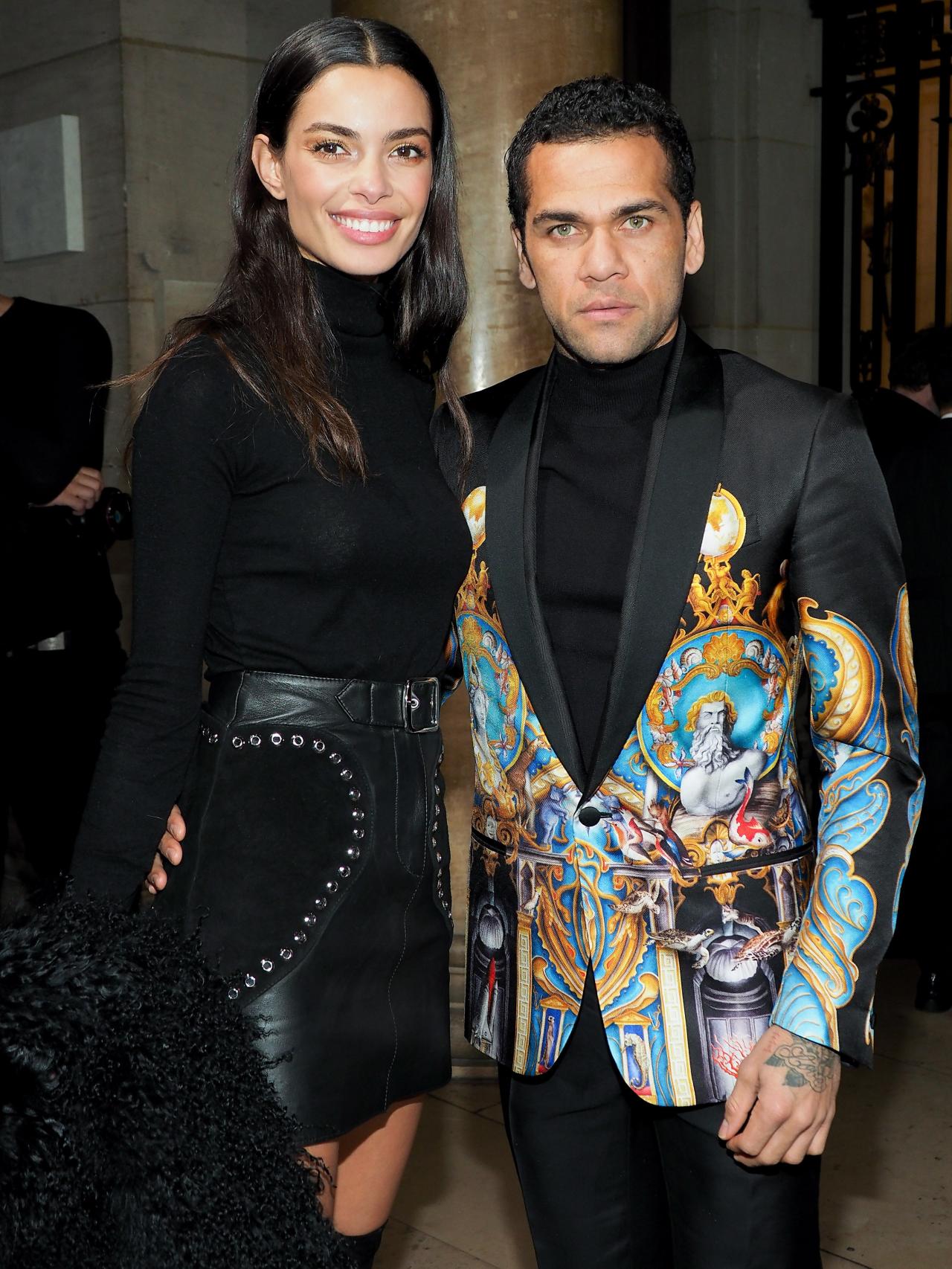 Joana Sanz y Dani Alves en una imagen de archivo.