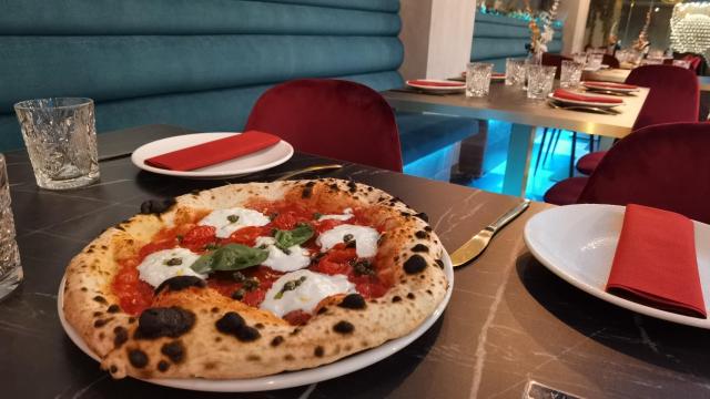 La pizza Margherita de Ché Ragazzi.