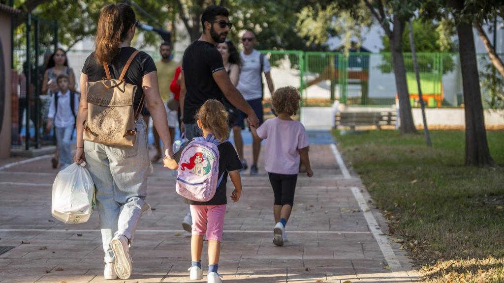 Imagen de archivo del inicio de las clases.