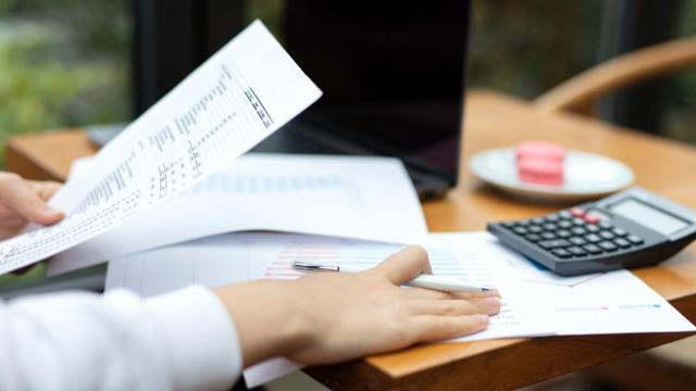 Una factura eléctrica.