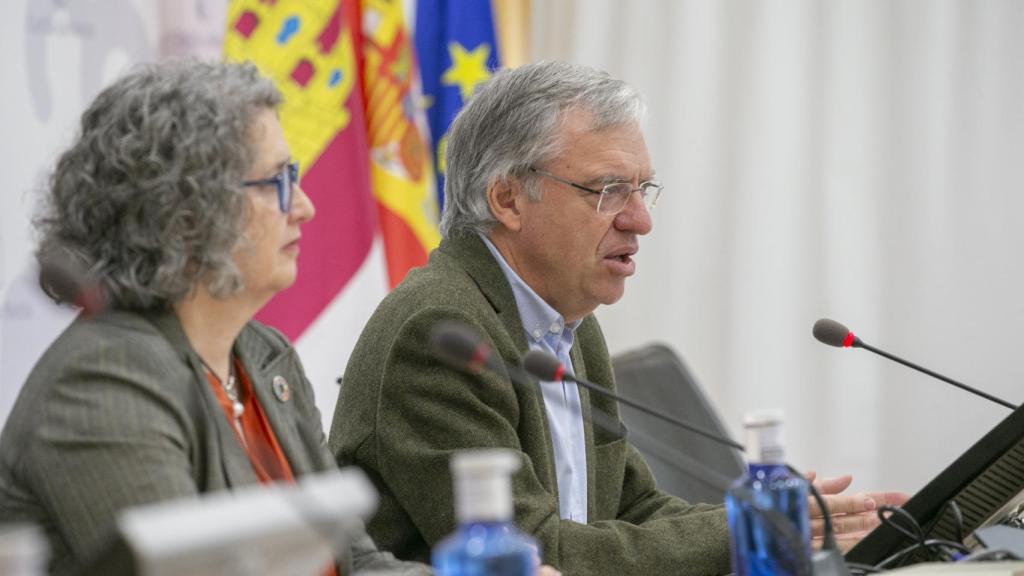 José Donoso, director general de UNEF, en “I Jornada Bioagrovoltaica”.