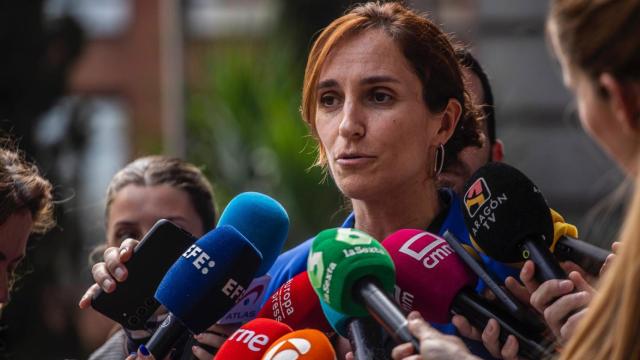La ministra de Sanidad. Mónica García.